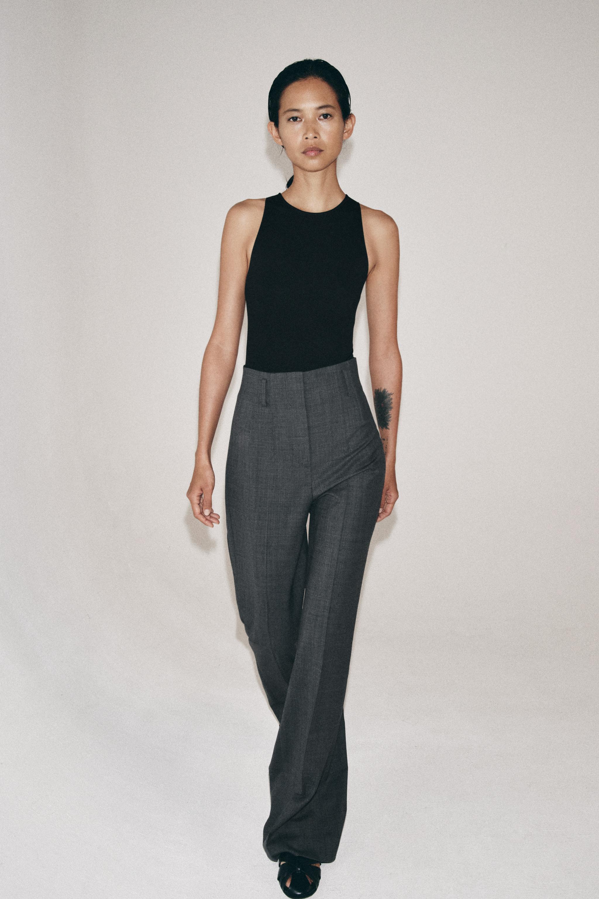 POLYAMIDE HALTER BODYSUIT
